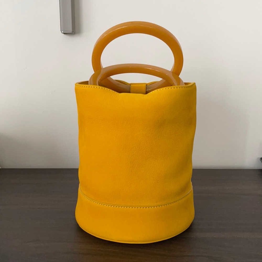 Simon Miller Yellow Nubuck Bonsai Tote
